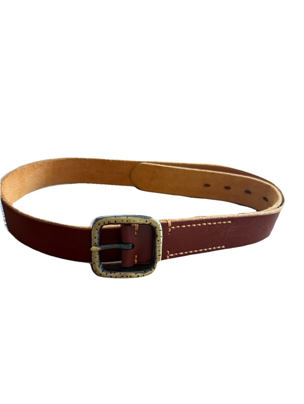 Classic Casual 100% Leather Belt Women’s Size 14-18